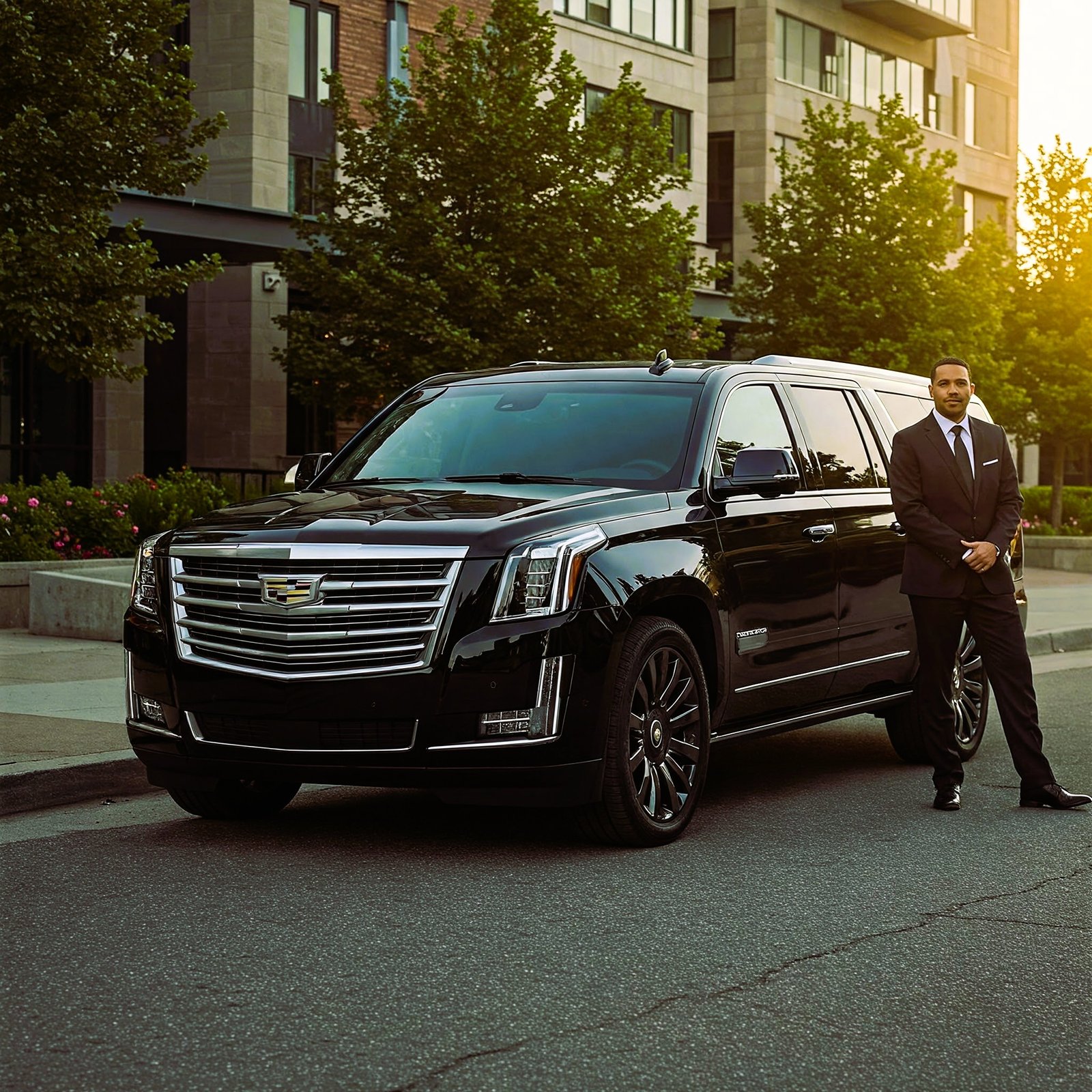 Blackwaze Upscale SUV Luxury Chauffeur Service Oakville