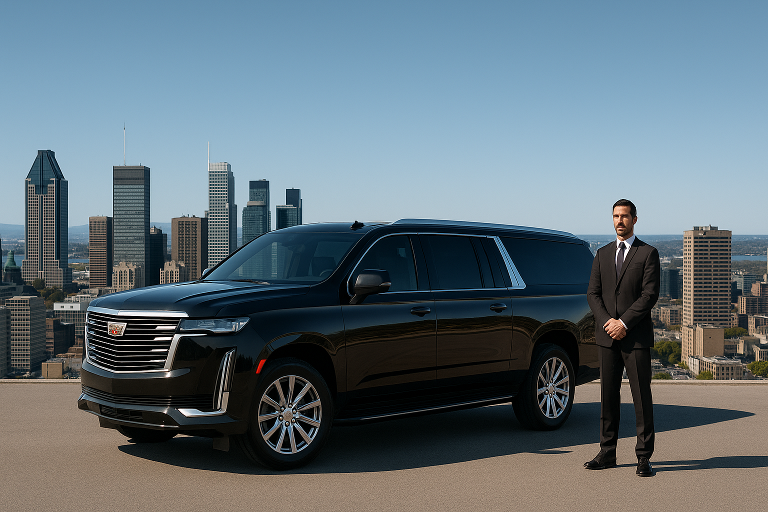 BLACKWAZE executive chauffeur service in Montreal