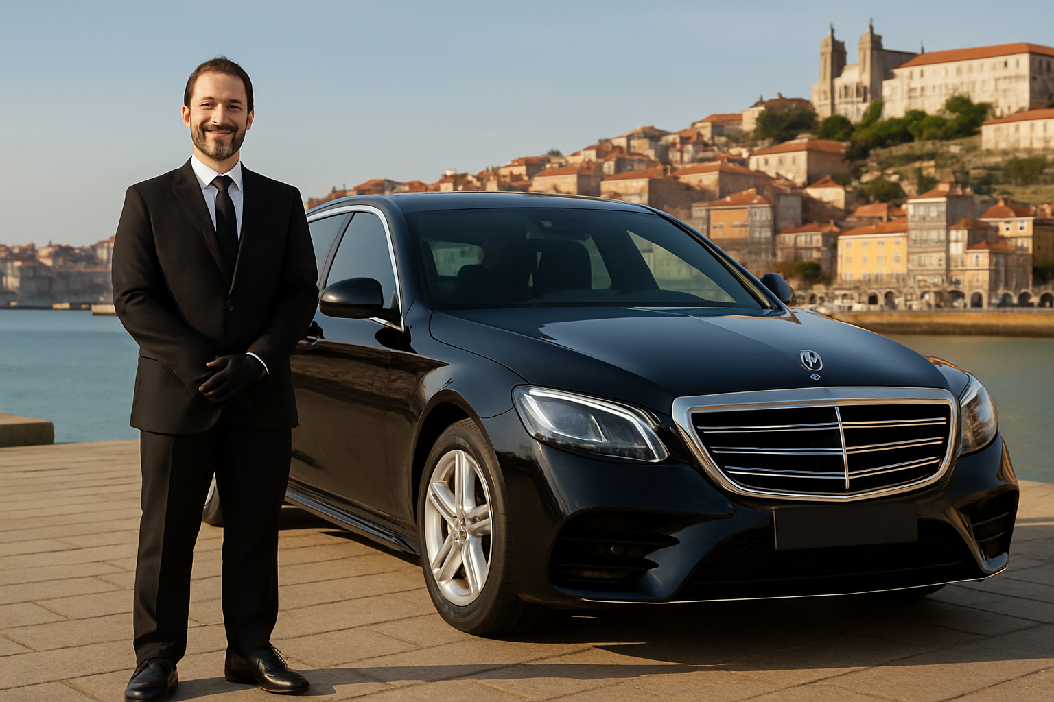 Hourly Chauffeured Car Service in Lisbon