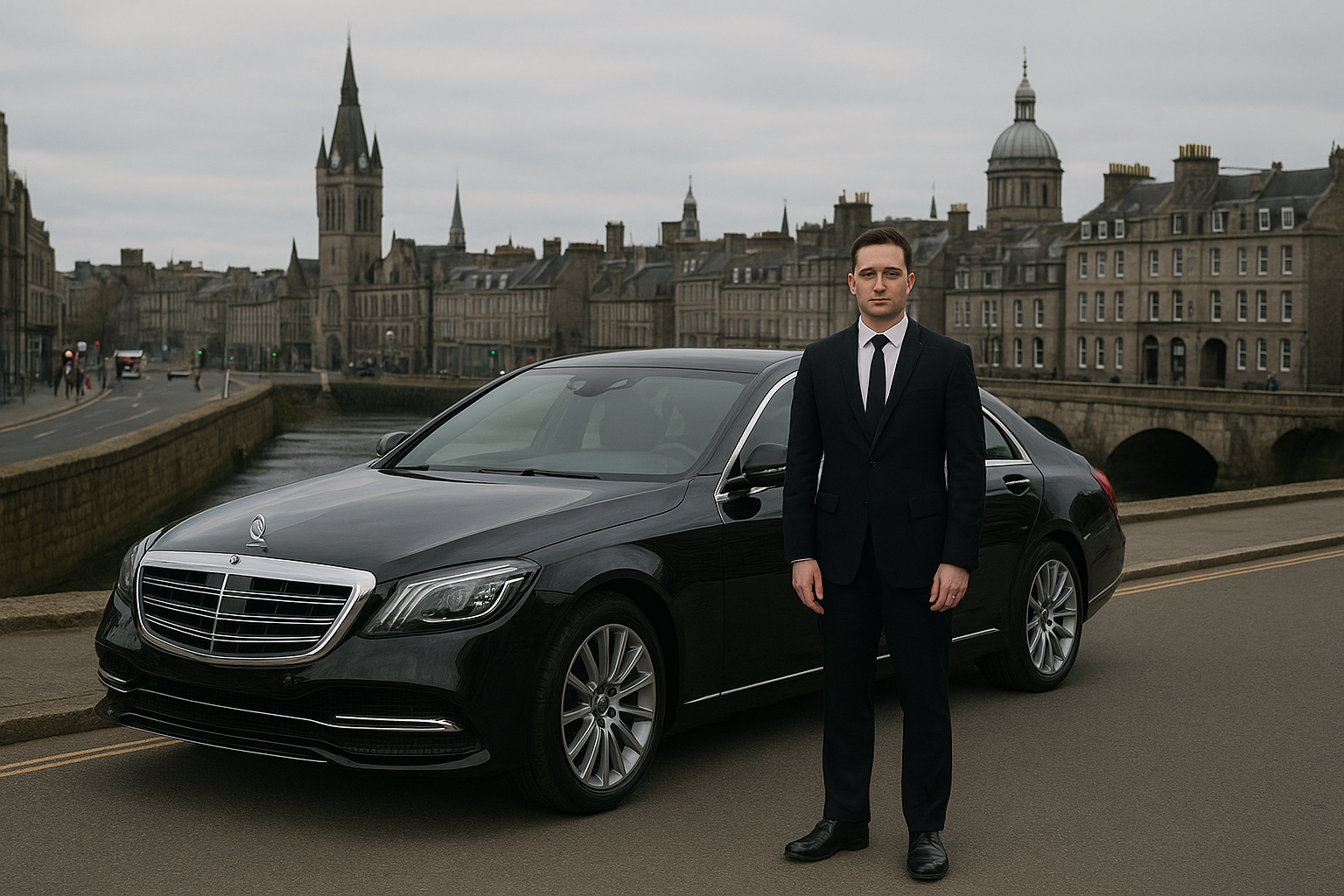 Chauffeur and limo services in Aberdeen Scotland