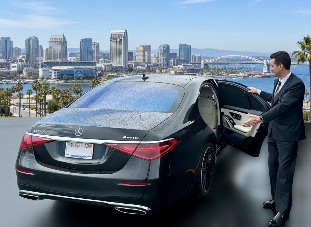 San Diego Executive Car Service - Luxury Black Car Chauffeur Rides