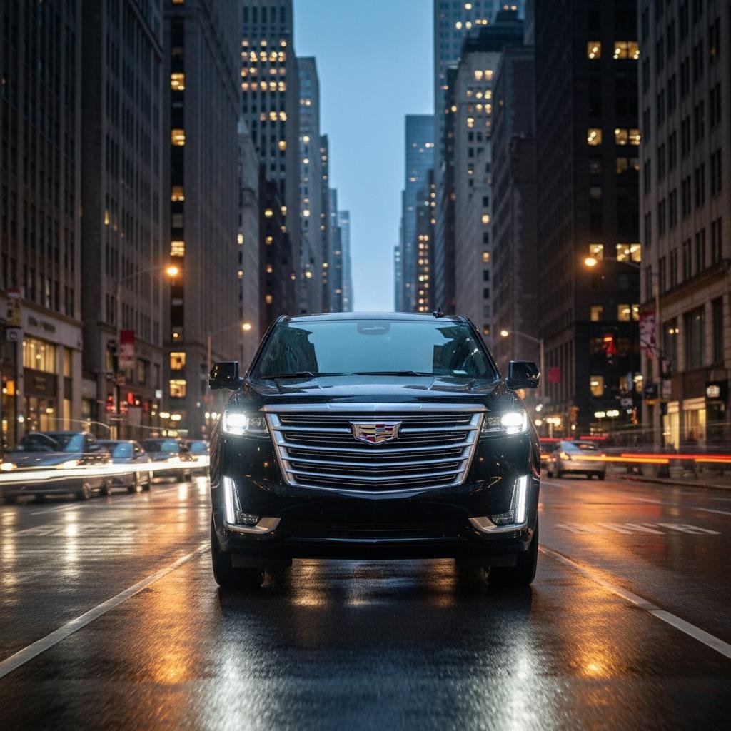 Executive Business Class Black SUV