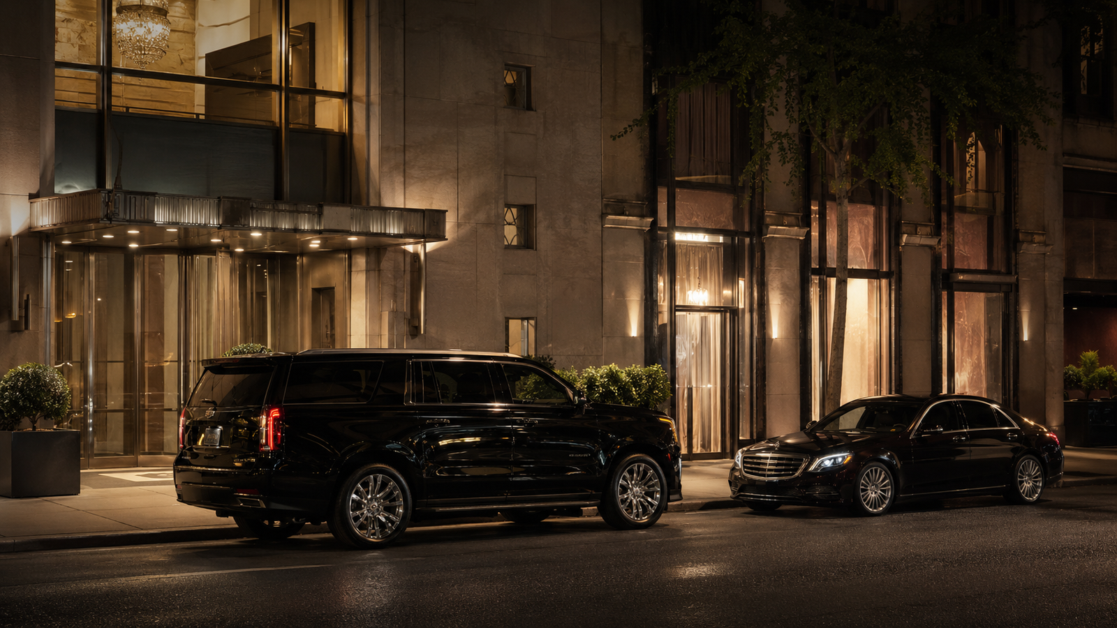 Madison Avenue NYC Elite class black car